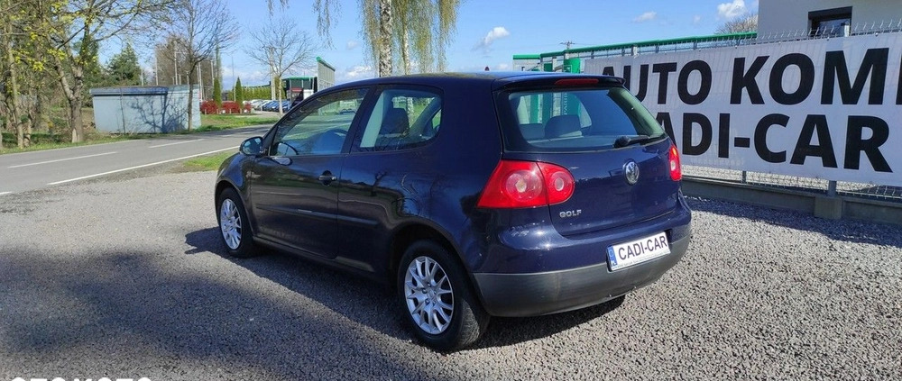 Volkswagen Golf cena 11900 przebieg: 250000, rok produkcji 2005 z Blachownia małe 106